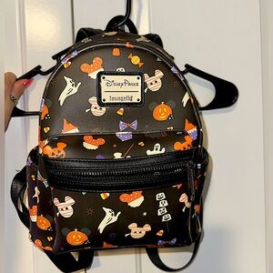 Loungefly Disney Parks Mickey Mouse Halloween Sweet Treats Mini Backpack